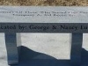 Custom Granite Bench